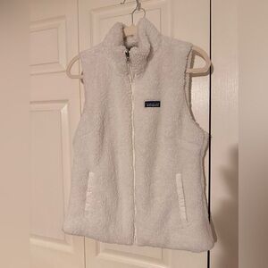 Patagonia White Vest Jacket Large